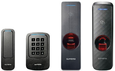 Suprema XPass D2, Suprema BioEntry W2, Suprema BioEntry P2