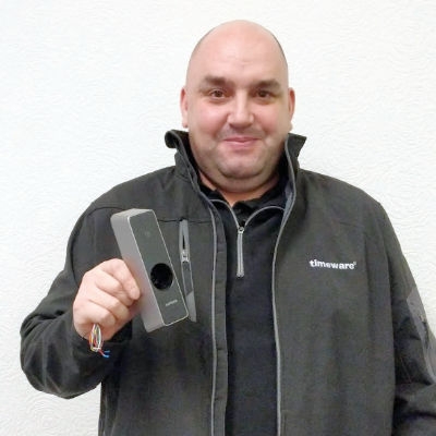The latest member of the timeware® support team, Aaron Whitlam.